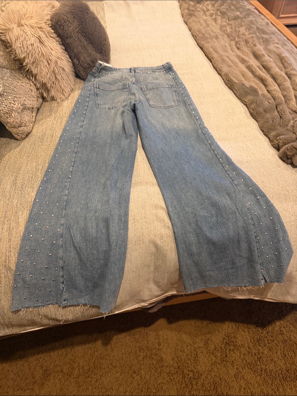 Anthropologie Pilcro Studded Jeans 25 NWT - Picture 13 of 14